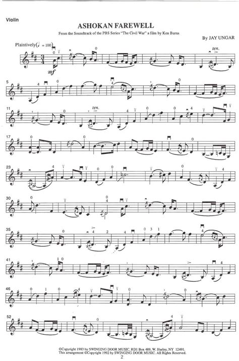 <b>Ashokan Farewell</b> Guitar Tab Jay Ungar - <b>Ashokan Farewell</b> Easy Irish / Bluegrass Guitar Tab / <b>Sheet</b> <b>Music</b> (Score) And Video Tutorial And Free Pdf ( Bottom Of The Page) And Chords. . Ashokan farewell sheet music
